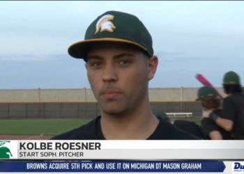 Kolbe Roesner’s Complete Game Leads Start to Win Over Springfield