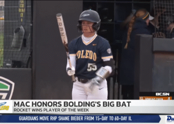 Sam Bolding Earns MAC Player of the Week Honors