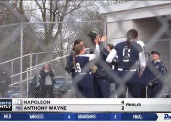 Anthony Wayne Softball Falls to Napoleon 4-2 In Extra Innings