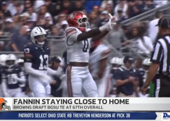 BGSU’s Harold Fannin Jr. Staying in Ohio, Drafted By the Browns