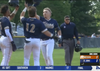 Donovan Mattimore’s 2 Home Runs Propel Titans in Shutout Victory