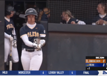 Toledo’s Samantha Bolding Named MAC Freshman of the Year