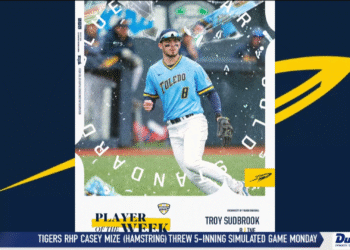 Troy Sudbrook Named MAC Player of the Week