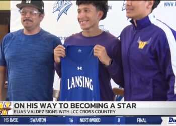 Waite’s Elias Valdez Signs with Lansing Community College Cross Country
