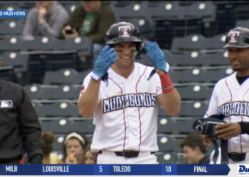 Brewer Hicklen and the Mud Hens Defeat the Bats