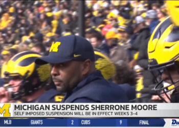 Sherrone Moore to Serve Self-Imposed Two-Game Suspension