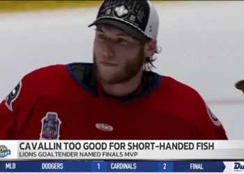 Luke Cavallin Wins Finals MVP in Kelly Cup Finals Versus Walleye