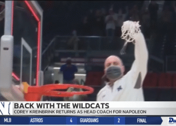 Corey Kreinbrink Returns as Head Coach for Napoleon Girls Basketball