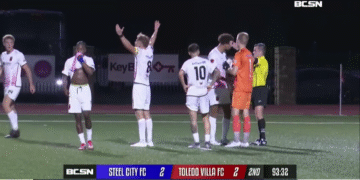 Tensions Flare In Toledo Villa’s 3-2 Loss To Steel City FC