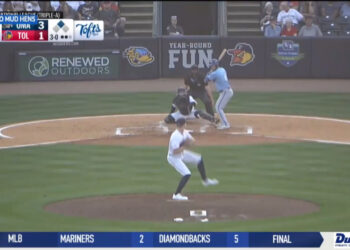 Despite 14 Strikeouts, Mud Hens Fall To Storm Chasers 6-1