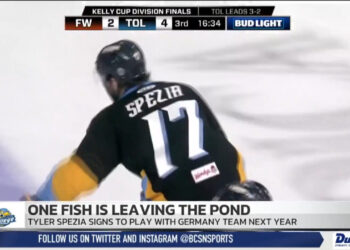 Tyler Spezia Leaving the Walleye, Signs with Team in Germany