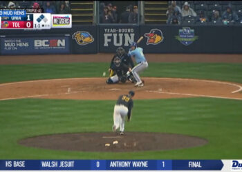 The Rain Forces the Mud Hens to Fall in Six Innings to Omaha