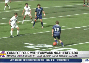 Catching Up With Maumee Boys Soccer Striker Noah Preciado Over A Game Of Connect Four