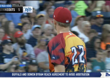 Mud Hens Bats Silenced Against the RedBirds