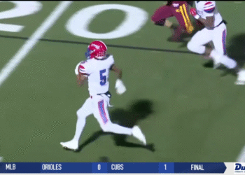 St. Francis Running Back Eli Beal Chats With Yaw Bonsu Over A Game Of ‘Tsuro’