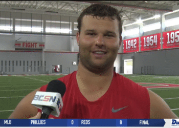 Ohio State Offensive Lineman And Findlay Native Luke Montgomery Chats With Mark Kunz