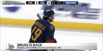 D. Bobby Russell Re-Signs with the Walleye