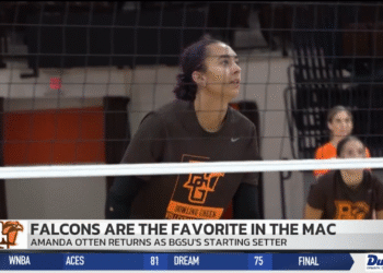 BGSU Volleyball Favored To Win The MAC Behind Returning Setter Amanda Otten