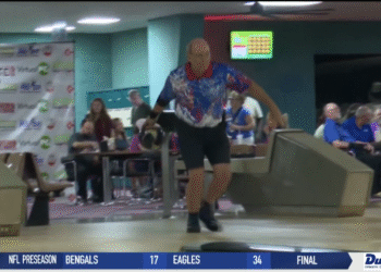 Kevin Cousino Unable to Complete the Turkey in the Three Strike Challenge