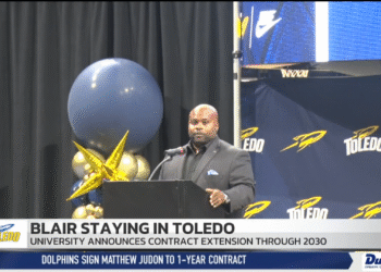 Toledo Extends A.D. Blair Through 2030