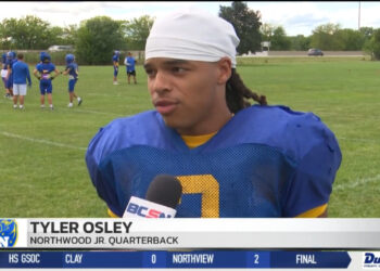Northwood QB Tyler Osley Wins Dunn Chevy Player of the Week