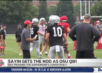 Julian Sayin Named Ohio St. QB1