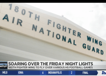 180th Fighter Wing To Fly Over Seven High School Football Games