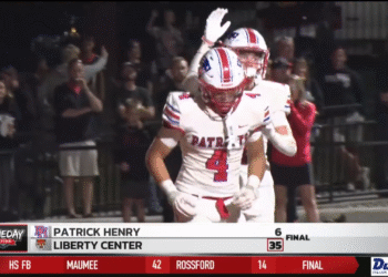 Liberty Center Handles Rival Patrick Henry 35-6