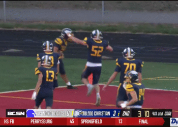 Toledo Christian Tallies First Win Of 2025, Beats Richmond Heights 25-12