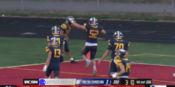 Toledo Christian Tallies First Win Of 2025, Beats Richmond Heights 25-12