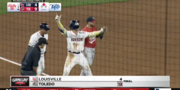 Mud Hens Bombard Bats In 12-4 Win