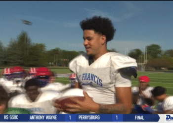 St. Francis WR Jayden Houston Wins Dunn Chevy Player of the Week