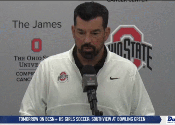 Ryan Day Pleased with Julian Sayin’s Debut for the Buckeyes