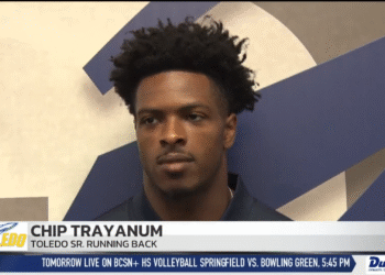 Toledo RB Chip Trayanum Earns MAC Player of the Week Award