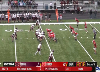 Genoa Gets After Huron In 42-32 Track Meet Of A Win