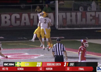 Clay Eagles Flies High Over Bowling Green In 48-3 Victory