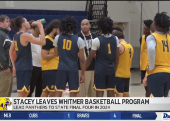 Anthony Stacey Leaving Whitmer’s Boys Basketball Program