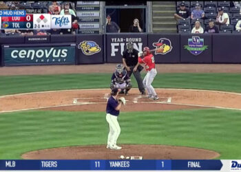 Bats Blank the Mud Hens 2-0