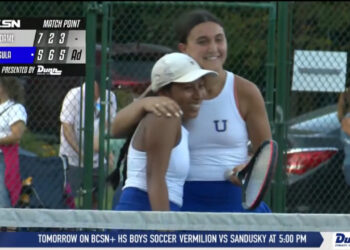 SUA’s London Cohen, Rose Disalle Defeats NDA’s Gigi Zaleski, Beth Miller in Tennis