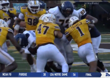 Toledo Gives Up Late Score in 14-13 Loss at Western Michigan