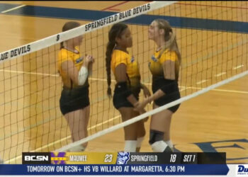 Maumee Volleyball Wins a 5 Set Thriller at Springfield