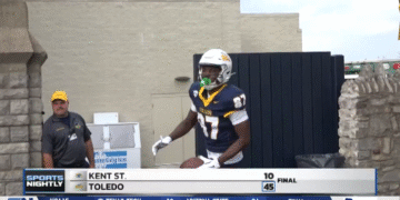 Toledo Scores 45 Unanswered En Route To 45-10 Bounce Back Win Over Kent State