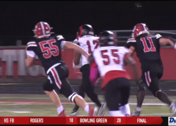 Bowling Green Edges Rogers 20-18