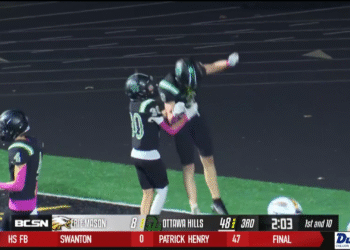 Ottawa Hills Dominates Erie-Mason 56-8