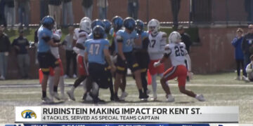 Napoleon’s Trey Rubinstein Making an Impact at Kent St
