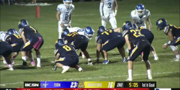 Whiteford Hangs 60 In Barnburner Against Edon