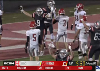 Bellevue Snaps Two-Game Losing Streak To Huron, Wins 28-14