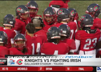 Central Catholic Keeps Irish Knight On Cherry Street In 40-0 Win Over St. Francis