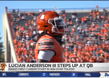 Lucian Anderson III Steps Up At QB For Falcons, Rockets Game Plan Didn’t Change