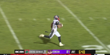 Central Catholic Packs Up Lexington 49-18 In Second Round